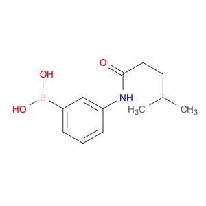 2246831-80-9 3-(4-methylpentanamido)phenylboronic acid