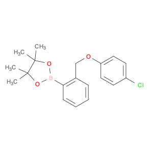 2246833-34-9 2-(2-((4-chlorophenoxy)methyl)phenyl)-4,4,5,5-tetramethyl-1,3,2-dioxaborolane