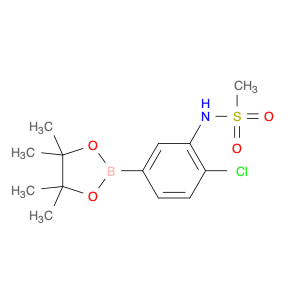 2246836-43-9 N-[2-chloro-5-(tetramethyl-1,3,2-dioxaborolan-2-yl)phenyl]methanesulfonamide