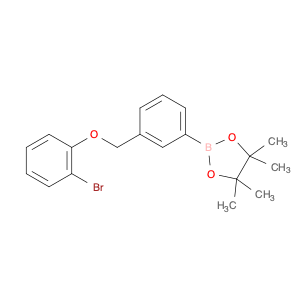 2246858-67-1 2-(3-((2-Bromophenoxy)methyl)phenyl)-4,4,5,5-tetramethyl-1,3,2-dioxaborolane