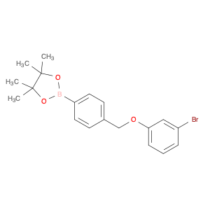 2246874-83-7 2-(4-((3-Bromophenoxy)methyl)phenyl)-4,4,5,5-tetramethyl-1,3,2-dioxaborolane