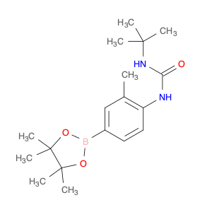 2246885-97-0 Urea,N-(1,1-dimethylethyl)-N'-[2-methyl-4-(4,4,5,5-tetramethyl-1,3,2-dioxaborolan-2-yl)phenyl]-