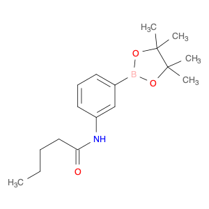 2246886-35-9 N-(3-(4,4,5,5-tetramethyl-1,3,2-dioxaborolan-2-yl)phenyl)pentanamide