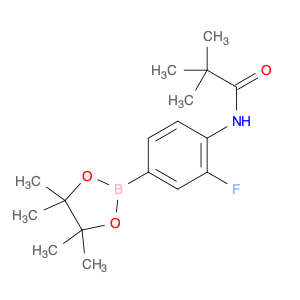 2246895-97-4 N-[2-fluoro-4-(tetramethyl-1,3,2-dioxaborolan-2-yl)phenyl]-2,2-dimethylpropanamide