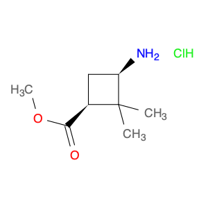 2247088-07-7 methyl (1S,3R)-3-amino-2,2-dimethyl-cyclobutanecarboxylate;hydrochloride