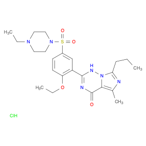 224785-90-4 2-[2-ethoxy-5-(4-ethylpiperazin-1-yl)sulfonylphenyl]-5-methyl-7-propyl-1H-imidazo[5,1-f][1,2,4]triazin-4-one