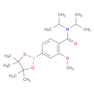 2248763-87-1 N,N-diisopropyl-2-methoxy-4-(4,4,5,5-tetramethyl-1,3,2-dioxaborolan-2-yl)benzamide