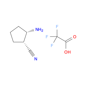 2250241-85-9 cis-2-aminocyclopentane-1-carbonitrile trifluoroacetate