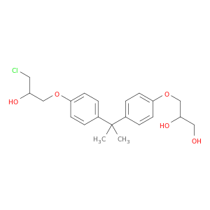 3-[4-[1-[4-(3-Chloro-2-hydroxypropoxy)phenyl]-1-methylethyl]phenoxy]-1,2-propanediol