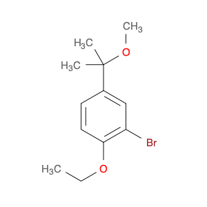 2301948-20-7 2-bromo-1-ethoxy-4-(1-methoxy-1-methyl-ethyl)benzene