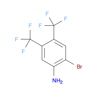 Benzenamine, 2-bromo-4,5-bis(trifluoromethyl)-