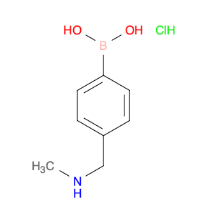 2304634-16-8 (4-((methylamino)methyl)phenyl)boronic acid hydrochloride