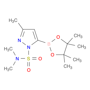 2304634-84-0 N,N,3-trimethyl-5-(4,4,5,5-tetramethyl-1,3,2-dioxaborolan-2-yl)pyrazole-1-sulfonamide