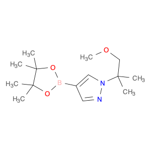 2304635-54-7 1-(1-methoxy-2-methylpropan-2-yl)-4-(tetramethyl-1,3,2-dioxaborolan-2-yl)-1H-pyrazole