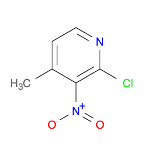 23056-39-5 Pyridine, 2-chloro-4-methyl-3-nitro-