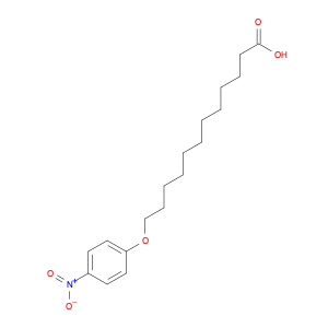 Dodecanoic acid, 12-(4-nitrophenoxy)-