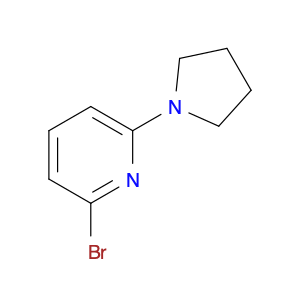 230618-41-4 Pyridine, 2-bromo-6-(1-pyrrolidinyl)-