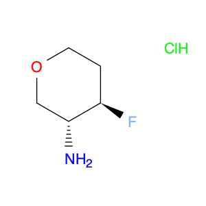 2306252-47-9 (3R,4R)-4-fluorotetrahydropyran-3-amine;hydrochloride