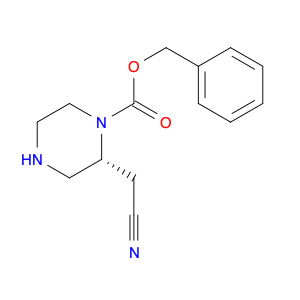 2306255-32-1 benzyl (2R)-2-(cyanomethyl)piperazine-1-carboxylate