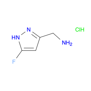 2306260-91-1 (5-fluoro-1H-pyrazol-3-yl)methanamine hydrochloride