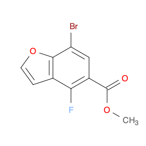 2306264-86-6 methyl 7-bromo-4-fluoro-benzofuran-5-carboxylate