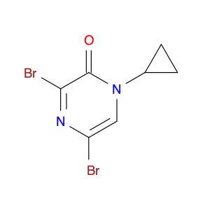 2306268-19-7 3,5-dibromo-1-cyclopropyl-pyrazin-2-one