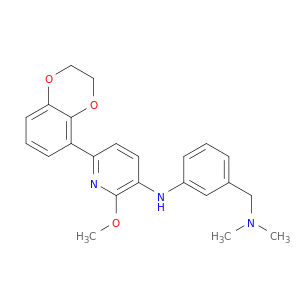 2306268-61-9 6-(2,3-dihydro-1,4-benzodioxin-5-yl)-N-[3-[(dimethylamino)methyl]phenyl]-2-methoxy-pyridin-3-amine