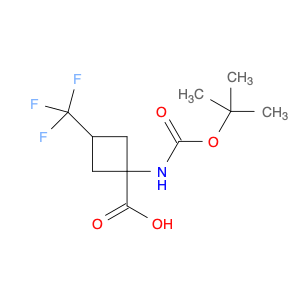 2306270-08-4 1-(tert-butoxycarbonylamino)-3-(trifluoromethyl)cyclobutanecarboxylic acid