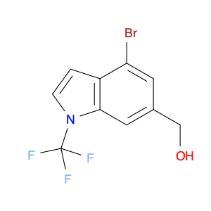 2306278-30-6 [4-bromo-1-(trifluoromethyl)indol-6-yl]methanol