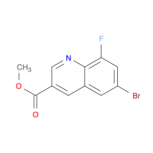 2306278-42-0 methyl 6-bromo-8-fluoro-quinoline-3-carboxylate