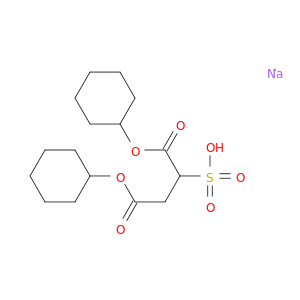 23386-52-9 Butanedioic acid, 2-sulfo-, 1,4-dicyclohexyl ester, sodium salt (1:1)