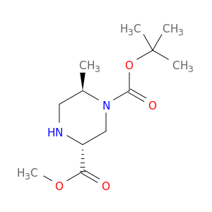 2349395-78-2 (3R,6R)-1-tert-Butyl3-methyl6-methylpiperazine-1,3-dicarboxylate