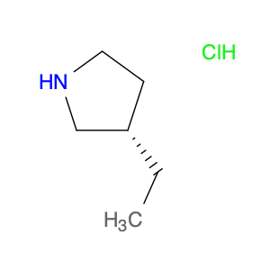 235094-03-8 Pyrrolidine, 3-ethyl-, hydrochloride (1:1), (3S)-