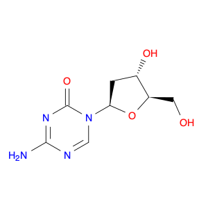 2353-33-5 1,3,5-Triazin-2(1H)-one, 4-amino-1-(2-deoxy-β-D-erythro-pentofuranosyl)-