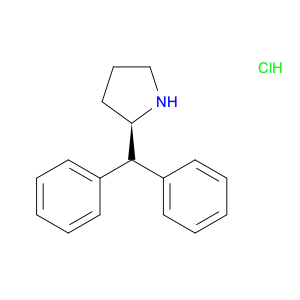 23627-61-4 Pyrrolidine, 2-(diphenylMethyl)-, hydrochloride, (R)- (9CI)