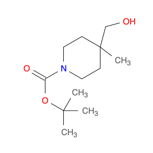 236406-21-6 1-Piperidinecarboxylic acid, 4-(hydroxymethyl)-4-methyl-, 1,1-dimethylethyl ester