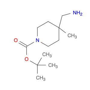 1-Piperidinecarboxylic acid, 4-(aminomethyl)-4-methyl-, 1,1-dimethylethyl ester