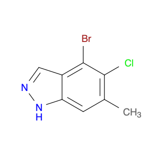 2368909-41-3 4-bromo-5-chloro-6-methyl-1H-indazole