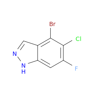 2368909-55-9 4-bromo-5-chloro-6-fluoro-1H-indazole