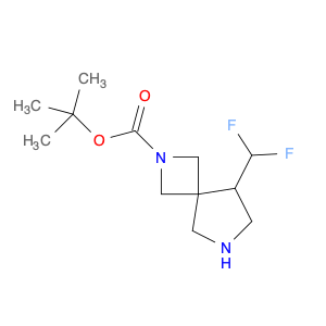 2385017-21-8 tert-butyl 5-(difluoromethyl)-2,7-diazaspiro[3.4]octane-2-carboxylate