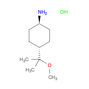 2387568-55-8 trans-4-(1-methoxy-1-methyl-ethyl)cyclohexanamine;hydrochloride