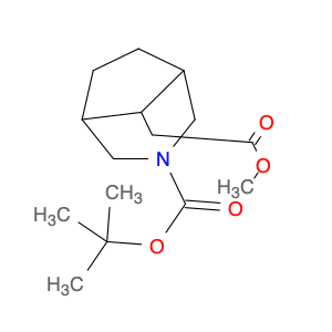 2387596-44-1 tert-butyl 8-(2-methoxy-2-oxo-ethyl)-3-azabicyclo[3.2.1]octane-3-carboxylate