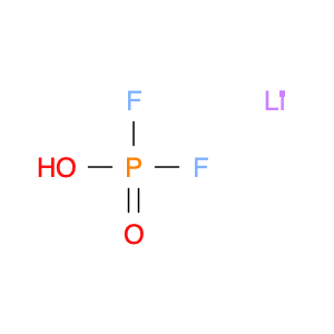 24389-25-1 Phosphorodifluoridic acid, lithium salt (1:1)