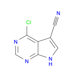 24391-41-1 4-Chloro-7H-pyrrolo[2,3-d]pyrimidine-5-carbonitrile