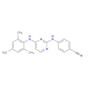 244767-67-7 Benzonitrile, 4-[[4-[(2,4,6-trimethylphenyl)amino]-2-pyrimidinyl]amino]-