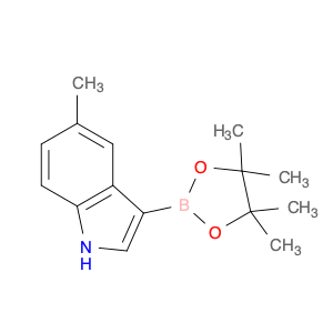 2448157-13-7 1H-Indole, 5-methyl-3-(4,4,5,5-tetramethyl-1,3,2-dioxaborolan-2-yl)-