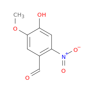 2454-72-0 Benzaldehyde, 4-hydroxy-5-methoxy-2-nitro-