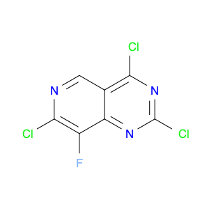 2454396-80-4 2,4,7-trichloro-8-fluoropyrido[4,3-d]pyrimidine