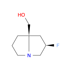 2454490-66-3 [(2R,8R)-2-fluoro-1,2,3,5,6,7-hexahydropyrrolizin-8-yl]methanol