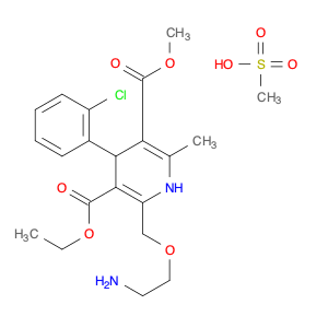 246852-12-0 3-Ethyl 5-methyl 2-((2-aminoethoxy)methyl)-4-(2-chlorophenyl)-6-methyl-1,4-dihydropyridine-3,5-dicarboxylate methanesulfonate